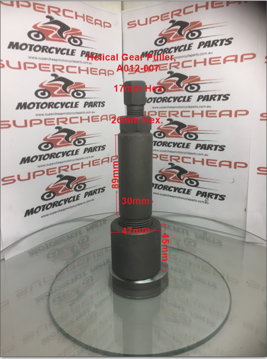 Puller, A012-007, Helical gear, Scooters, ATVs, Buggies and Go Karts. image 1