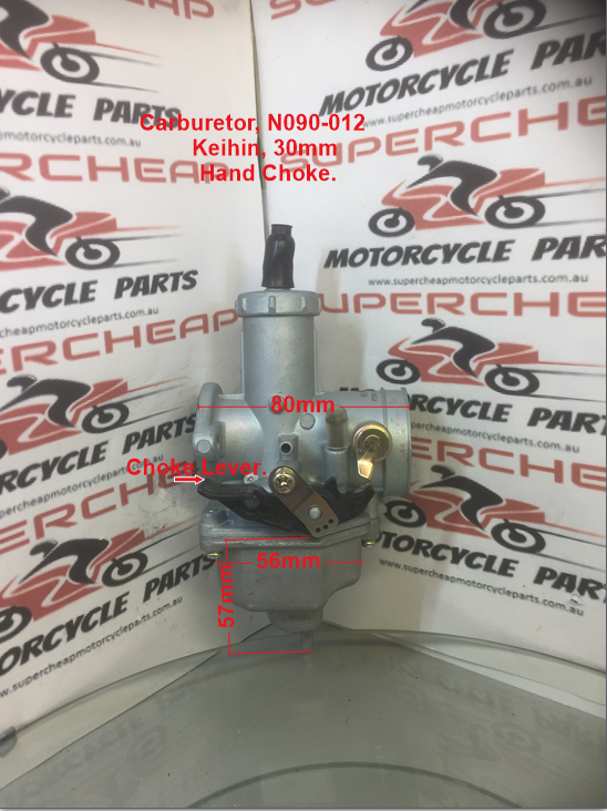 Carburetor, N090-012, Keihin 30mm, 200 to 250cc Dirt Bikes, ATVs and Buggies. image 3