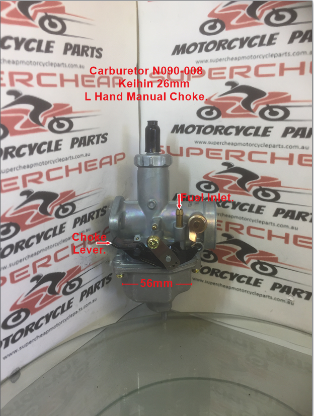 Carburetor, N090-008-MH, PZ- 26m suits Honda XR100, 1985 onwards. image 2