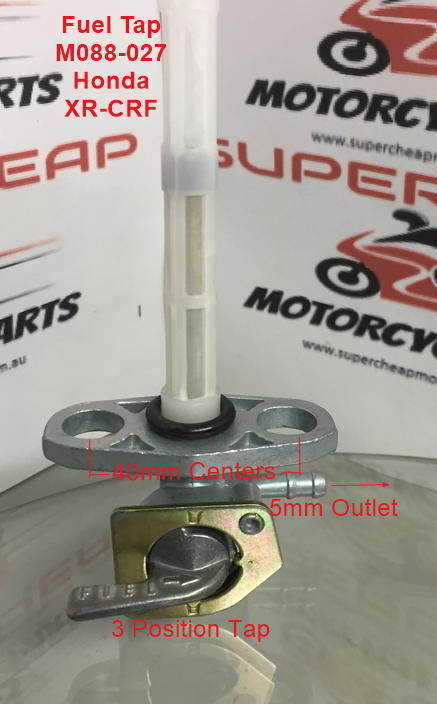 Fuel Tap, M088-027,  Honda XR50 CRF50 XR50R CRF50F and more. image 0