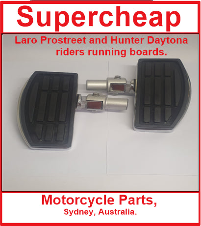 Laro Prostreet and Hunter Daytona riders foot peg replacement. image 0