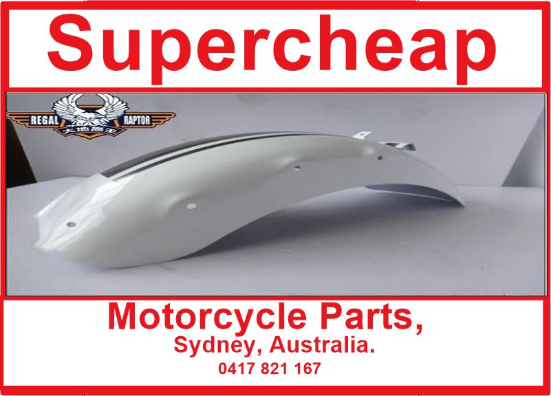 Laro Prostreet, Hunter Daytona, Hunter Spyder white rear mud gaurd. image 2