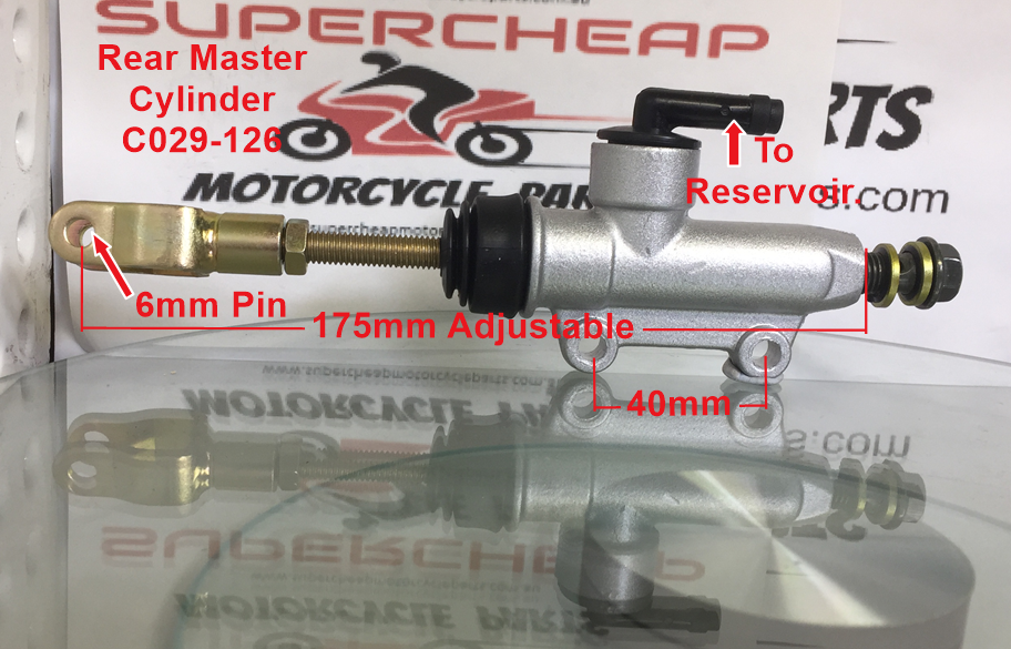 Rear Mastercylinder, C029-126, with reservoir. Honda, very Universal. image 0