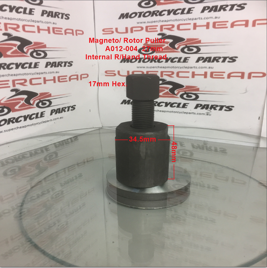 Rotor/Magneto Puller, A012-004, 27mm Right Hand Internal Thread. image 0