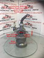 Carburetor, N090-067, 19mm, with option of a genuine Keihin carburettor. image 0