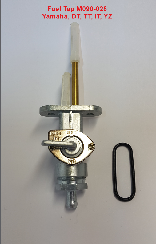 Fuel Tap, Yamaha, M010-028, DT175-250-370-400, TT250-350, IT175 to 465, YZ. image 0