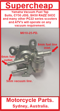 Yamaha vacuum fuel tap, CY50 ,Jog 50,  Razz 50 and ATV's. image 0