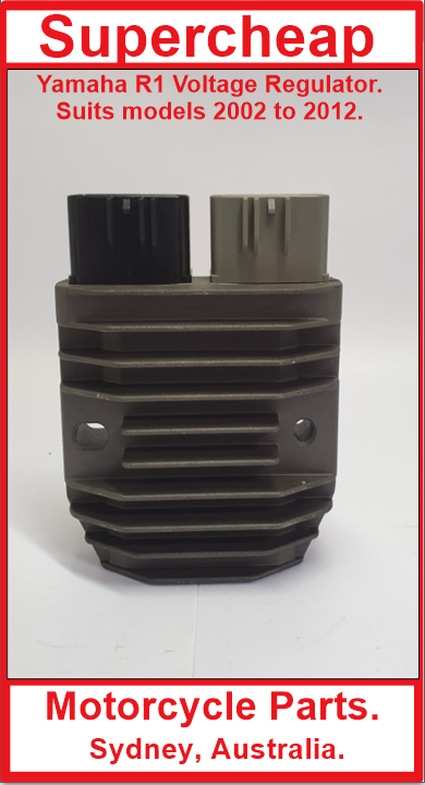 Yamaha R1 Voltage Regulator suits models 2002 to 2012. image 0