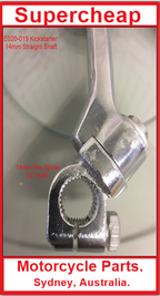 Kick Starter E034-019, 14mm Spline, Straight. image 2