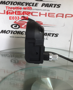 Throttle Block, E033-009, with Starter Button. Electric start dirt bikes. image 3