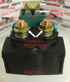 Starter Solenoid, H056-006, Honda CB series, Kawasaki Ninja, Yamaha XV image 0