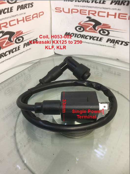 Coil, H053-002-4, Kawasaki, KX60, 80, 85,125, 250, KLF and many more.