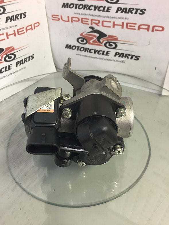 Laro Throttle Body, All 350cc fuel injected Laro Motorcycles.