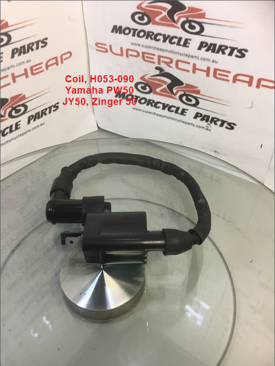 Coil, H053-090, Yamaha PW50, PY50, Zinger 50, and many more.