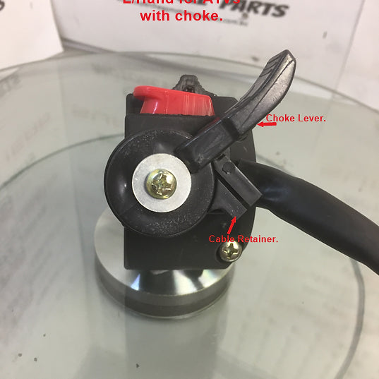 Switchblock, I060-016, L/Hand side for ATVs with choke lever.