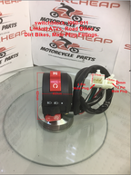 Switchblock, I060-011, L/Hand, for ATVs, Dirt Bikes, Road Bikes, Male Fittings.