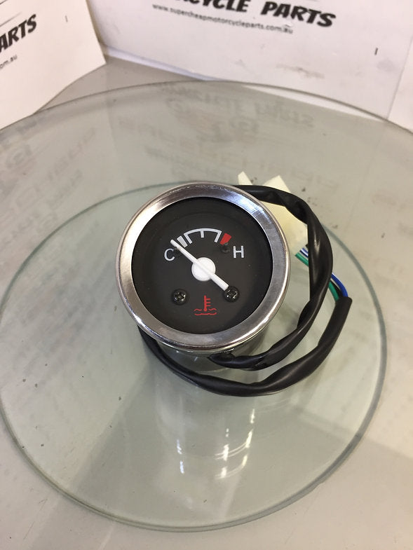 Laro Prostreet and Hunter Daytona 350cc, Temperature Gauge with wiring.
