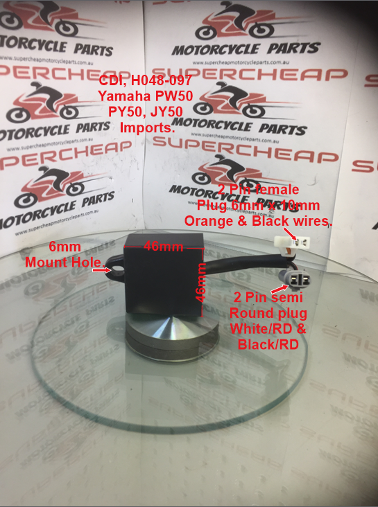 CDI, H048-097, Yamaha PW50, Import PY50, PJ50 and Zinger 50, ATVs.