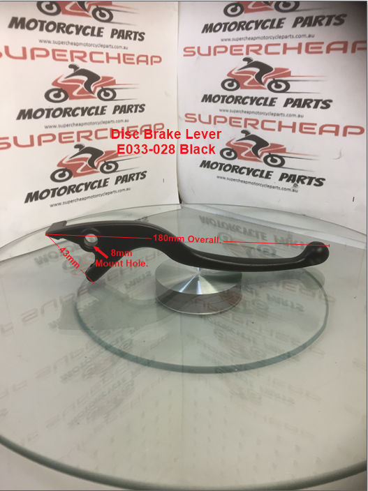 Brake Lever R Hand, E033-028, Atvs, Scooters, Road Bikes, Chinese and Japanese.