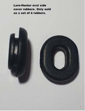 Laro and Hunter sidecover rubbers for all models. Sold as a set, image 1