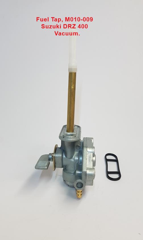 Fuel Tap,  M010-009, Suzuki DRZ400E, DRZ400 SM, SE, Vacuum operated. image 2