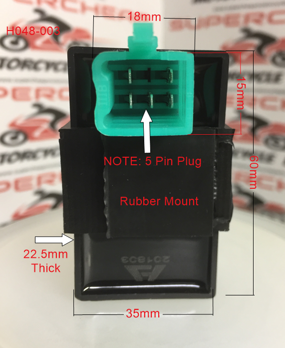 CDI H048-003, 5 Pin, Quads, Pit Bikes, Dirt Bikes, Go Karts and Buggies. image 1