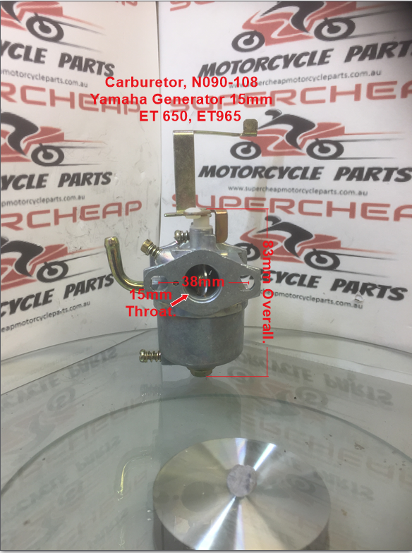 Carburetor, N090-108, 15mm, Yamaha Generator, ET650 and ET950. image 0