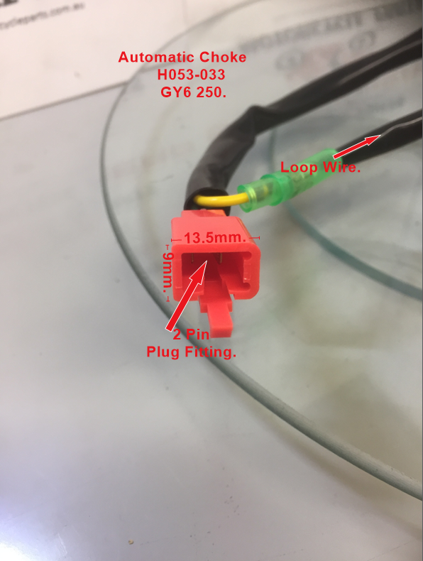 Automatic Choke, H053-033, GY6 250, Honda, Suzuki, Yamaha and Kawasaki. image 2