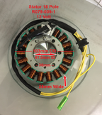Stator/Magneto K079-009-01, 18 Pole, 12 Volt. image 0
