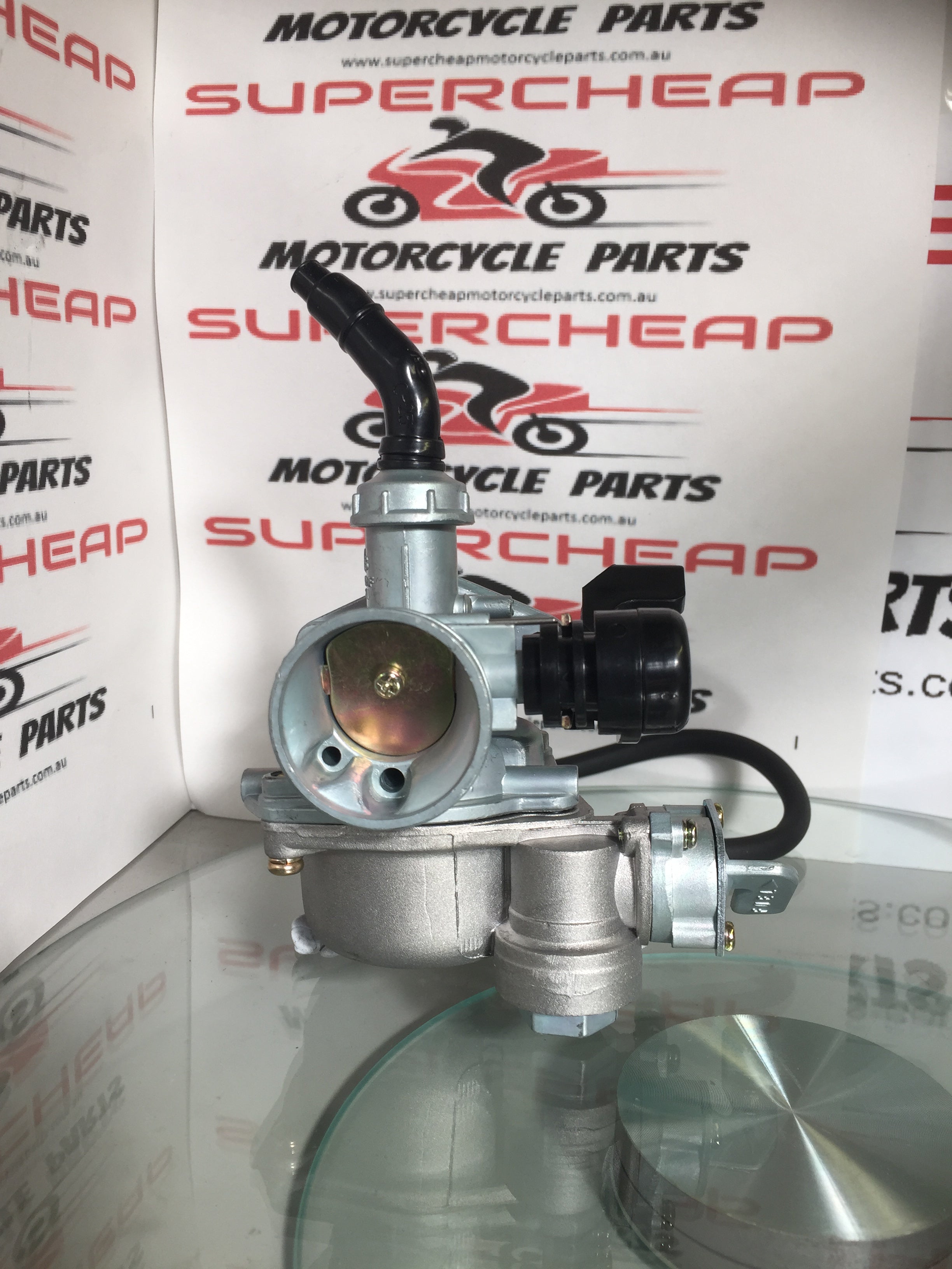 Carburetor N090-021, 19mm, With Tap. Dirt Bikes, Quads, Buggies. image 3