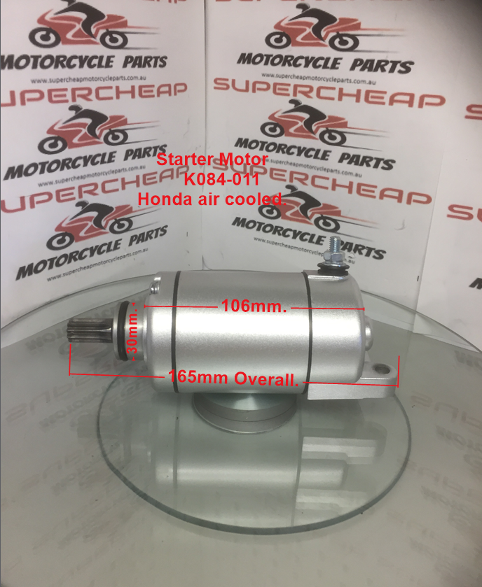 Starter Motor, K084-011, CB 200/250, Honda Air Cooled, ATVs, Buggies, Go Karts. image 1