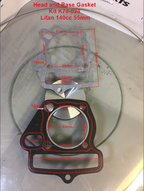 Gasket Set Complete, K078-028, Lifan 140cc, 55mm bore, Pit Bikes, Mini Bikes. image 0