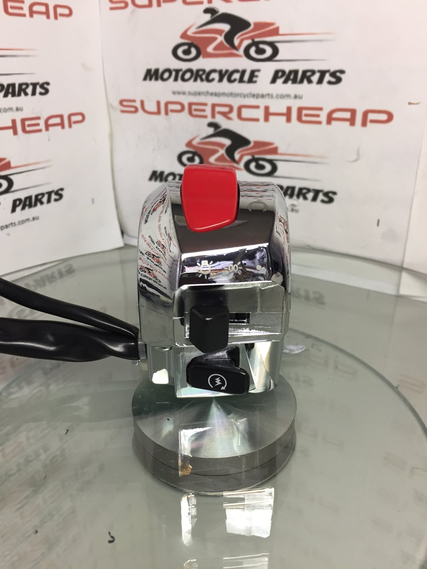 Laro Regal and Prostreet right hand Switch Block, Chrome, 5 Pin image 0