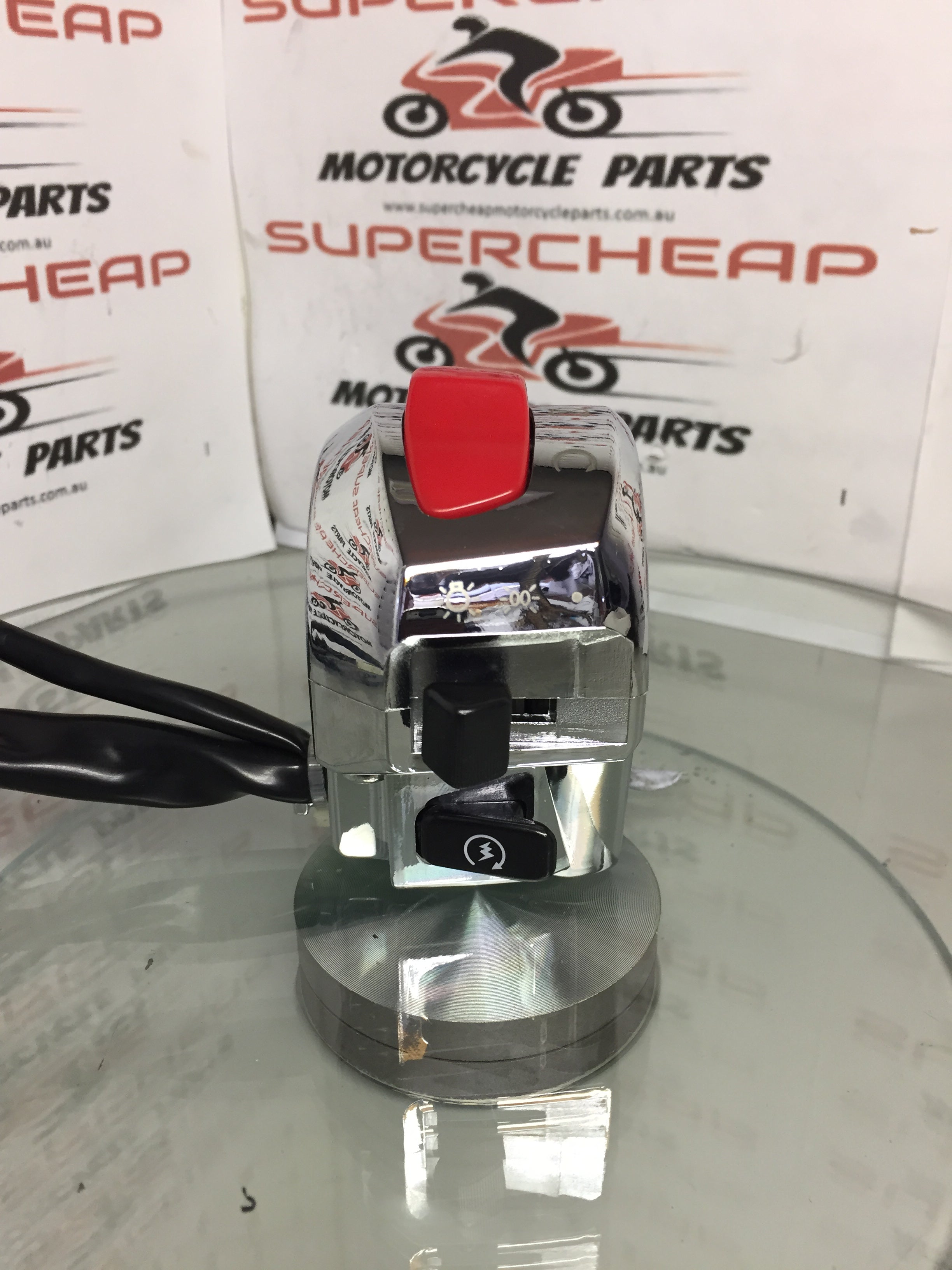 Laro Regal and Prostreet right hand Switch Block, Chrome, 5 Pin image 0