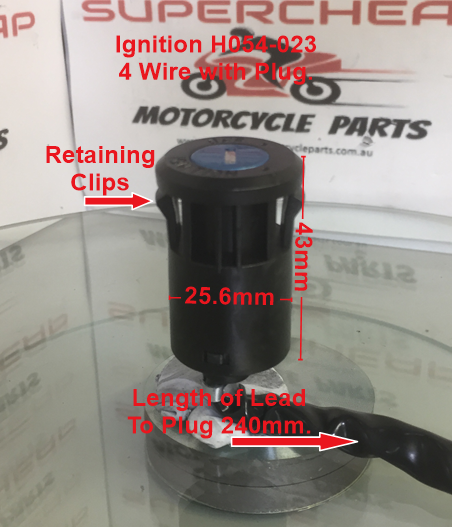 Ignition, H054-023, 4 Wire with Plug. Suits ATVs, Pit Bikes, Buggies. image 0