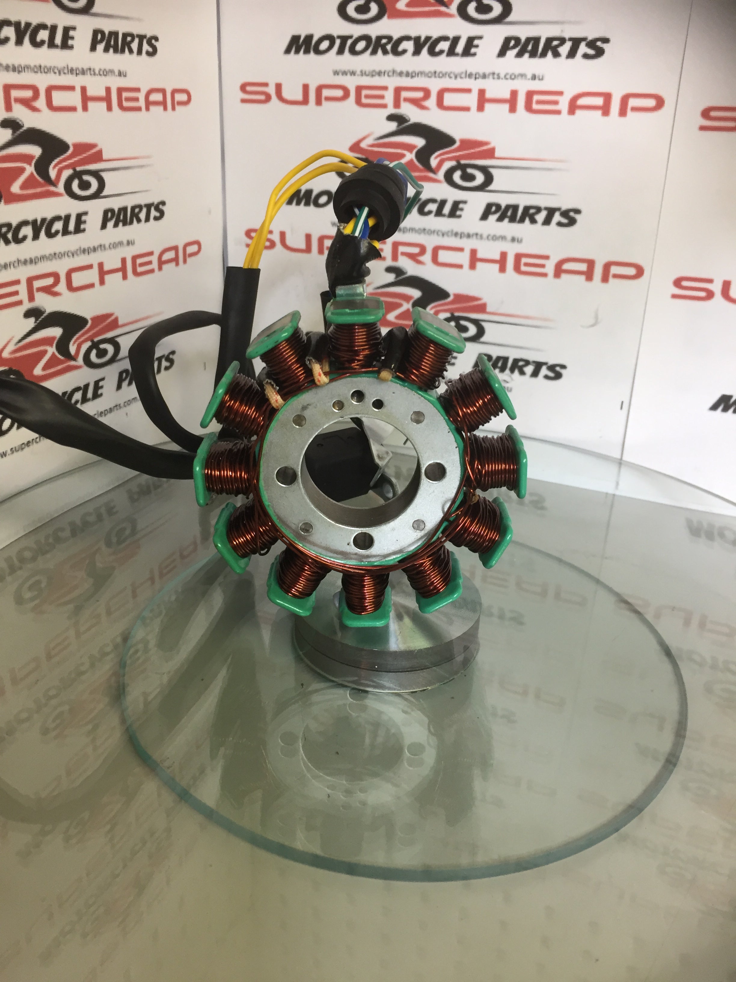 Stator/Magneto, K079-011, 12 Coil, with pulse Coil. image 1