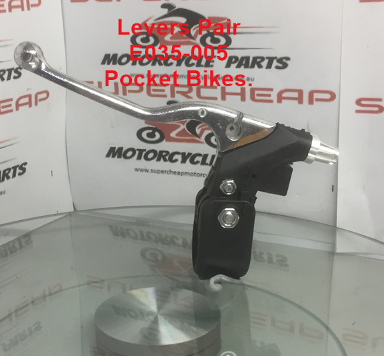 Brake & Clutch Levers, E035-005  and Mounts, Pocket Bikes and Electric Scooters image 2