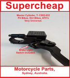 Brake Master Cylinder, FD-C002-032, Suitable for Pit Bikes, Dirt Bikes, ATV's. image 3