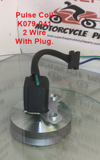 Pulse Coil, K079-041, 2 wire with Plug, CF Moto, GY6 250, ATVs and Buggies. image 1