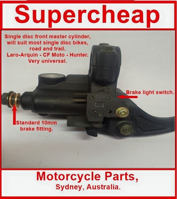 Laro-Hunter single disc master cylinder, will fit many other units. image 2