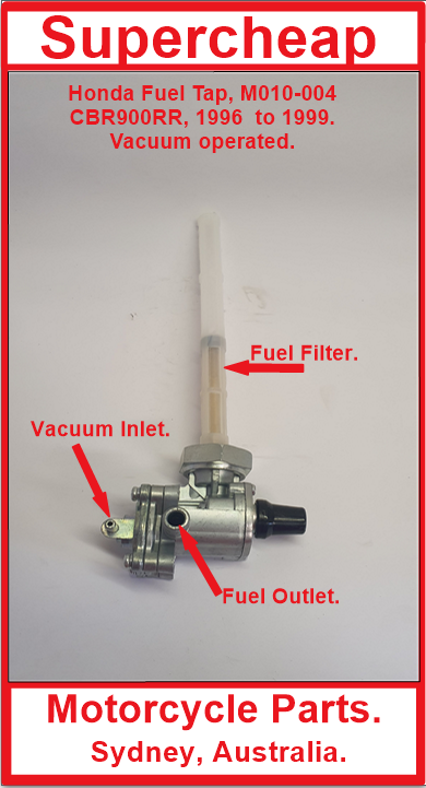 Honda Fuel Tap, CBR900RR 1996 to 1999, plus many more. image 0