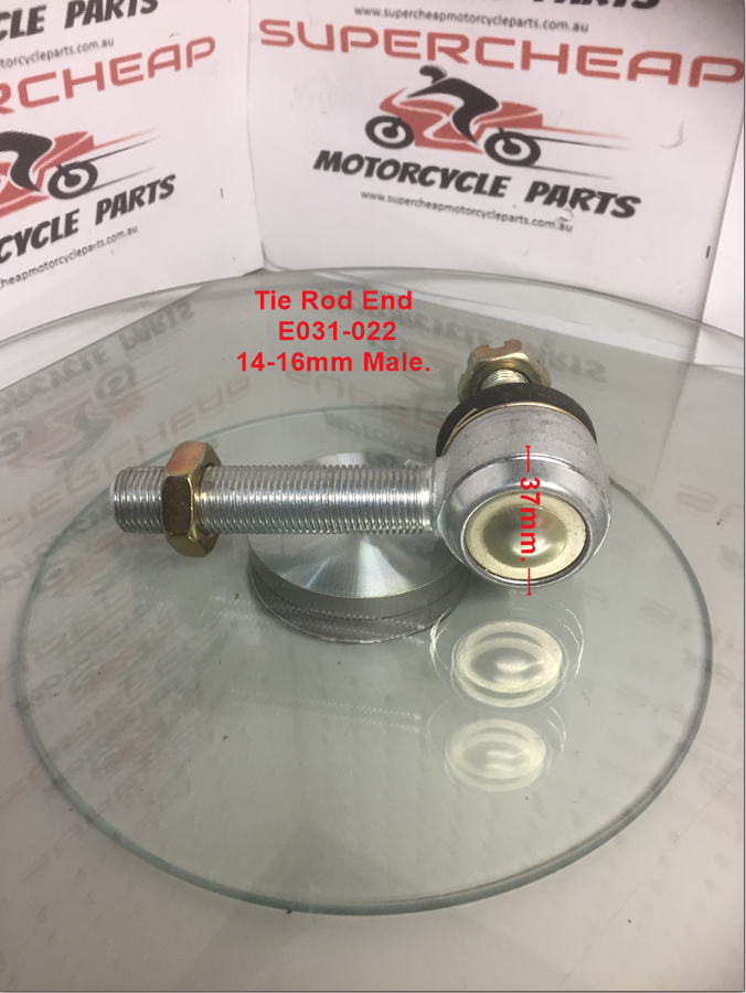 Tie Rod End, E031-022, Ball Joint, 14-16mm Male Threads. UTVs, ATVs, Buggies. image 1