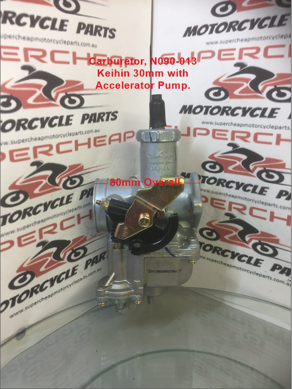 Carburetor, N090-013, Keihin 30mm,  Performance with Accelerator Pump, ATVs image 2