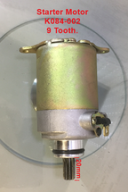 Starter Motor K084-002, suits GY6 150cc Powered units. image 2