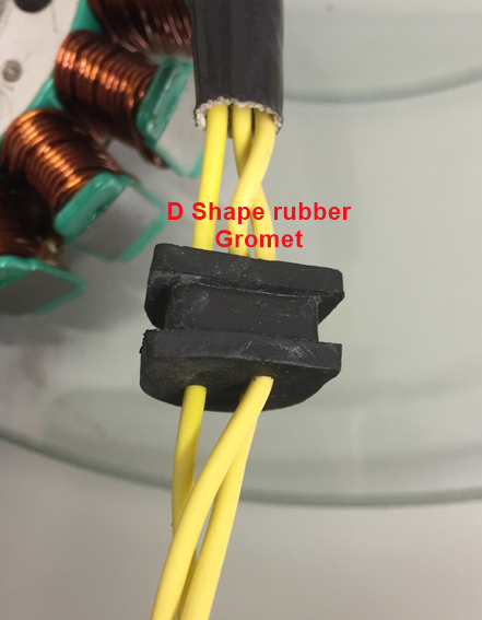 Stator/Magneto K079-009-01, 18 Pole, 12 Volt. image 2