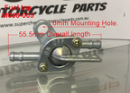 Fuel Tap M088-005, Bolt on, 5mm Fuel Line. image 0