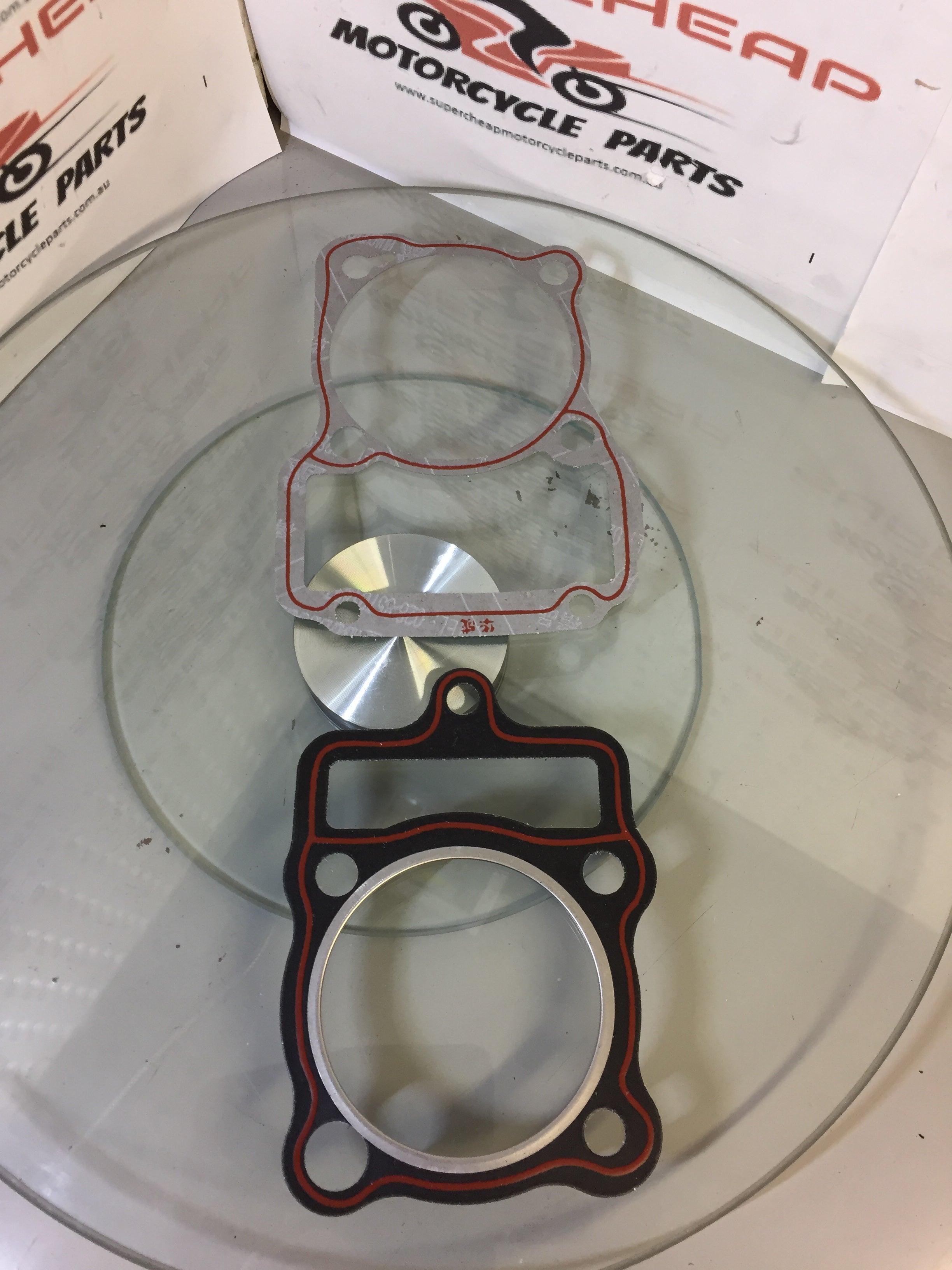 Gasket Set, K078-035, 63.5mm Bore, 200cc Top End, Air Cooled. ATVs, Dirt Bikes, image 1