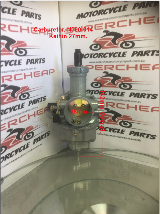 Carburetor, N090-014, Keihin 27mm, Dirt Bikes, Pit Bikes and ATVs. image 2