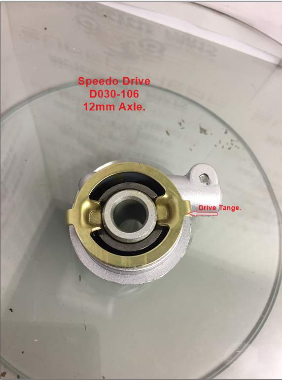 Speedo Drive, D030-106, 12mm Axle, Pit bikes, Dirt Bikes, road Bikes, Scooters. image 1