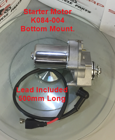 Starter Motor, K084-004, Bottom Mount, 12 Tooth, ATV, Dirt Bike, Scooters. image 5
